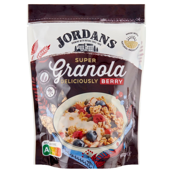 Jordans Super Granola Deliciously Berry 400g