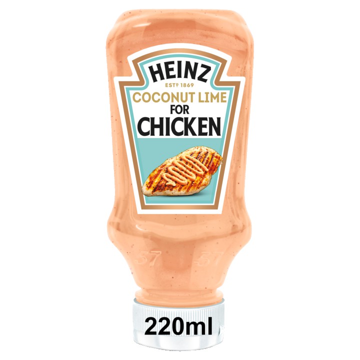 Heinz Coconut Lime Saus voor Kip  220ml