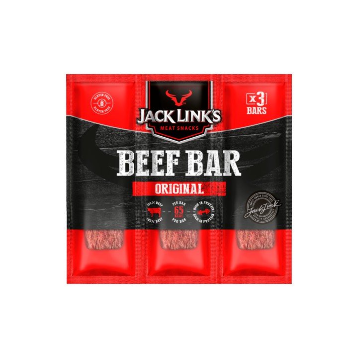 Jack Link&amp;#x27;s Beef Bar Original 3 x 22, 5g
