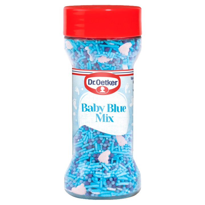 Dr. Oetker Baby blue mix versiering 52g