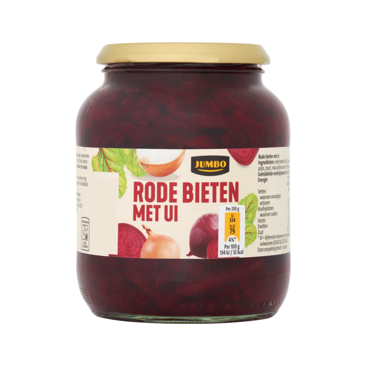 Jumbo Rode Bieten met Ui 680g
