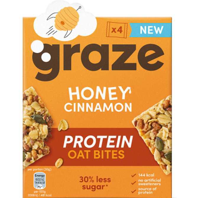 Graze Bites Honey cinnamon