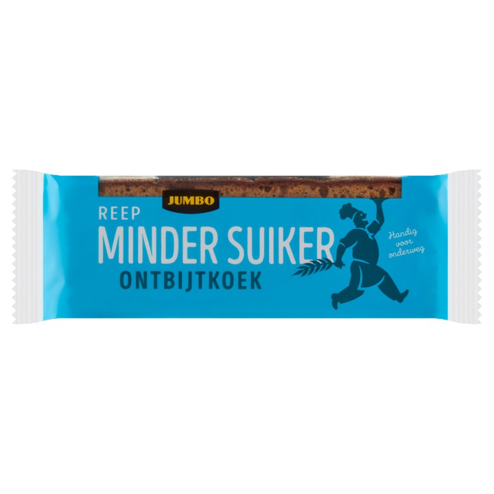 Jumbo Reep Minder Suiker Ontbijtkoek 5 x 50g