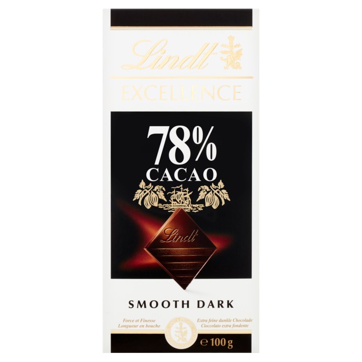 Lindt Excellence 78% Cacao Noir Smooth Dark 100g