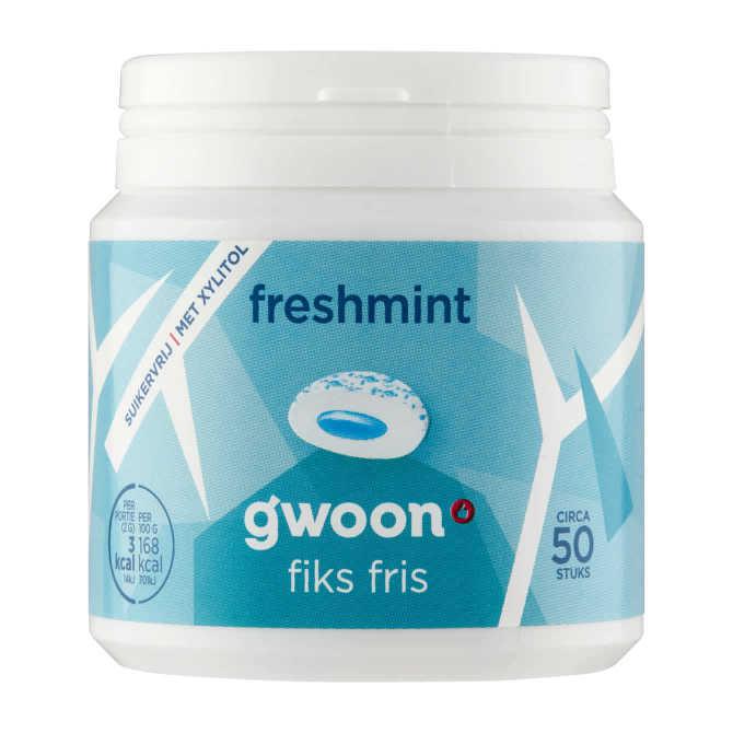 g&#039;woon Kauwgom freshmint