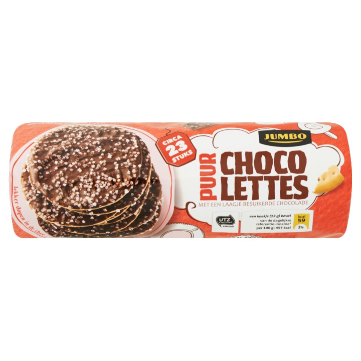 Jumbo Chocolettes Puur 300g