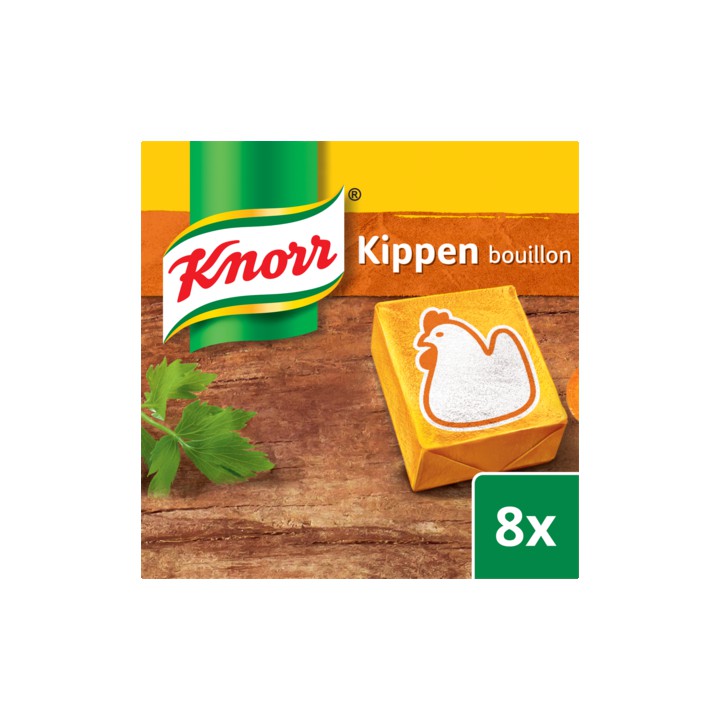 Knorr Bouillon Kip 8 stuks