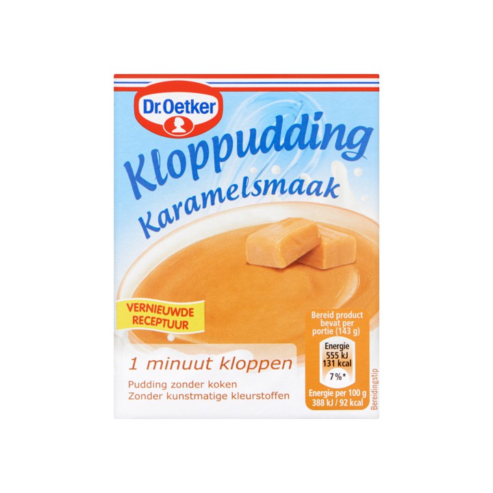 Dr. Oetker Kloppudding Karamel 74g