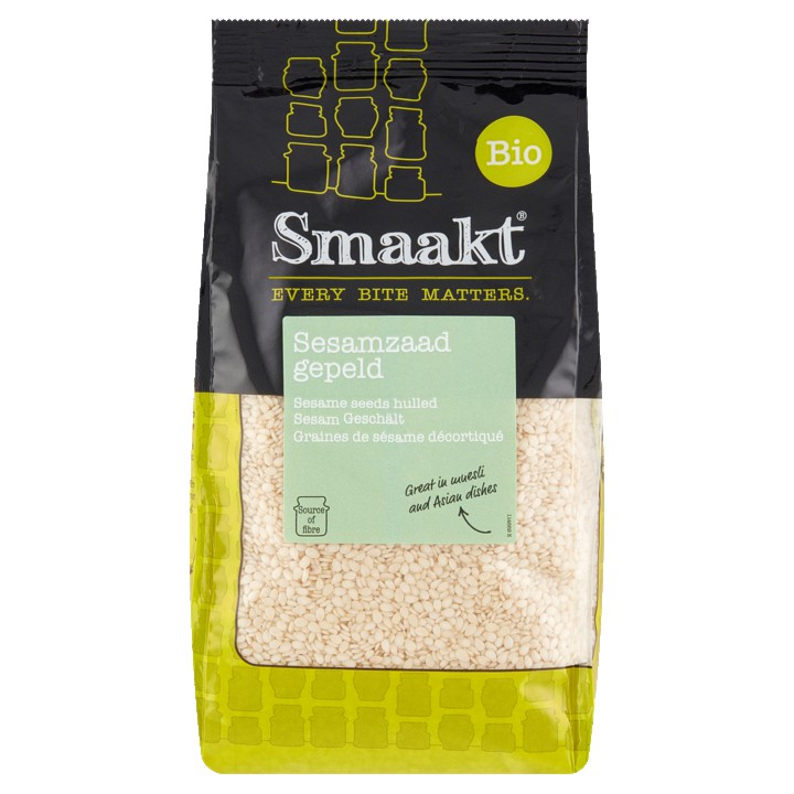 Smaakt Bio Sesamzaad Gepeld 250g