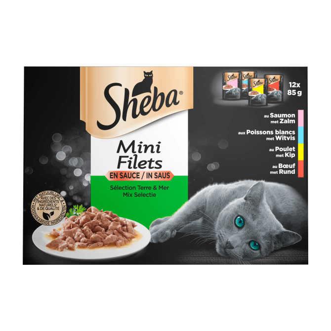 Sheba mini filets in saus mix select