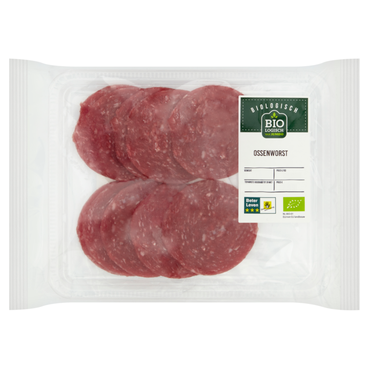 Jumbo Biologisch Ossenworst ca. 100g