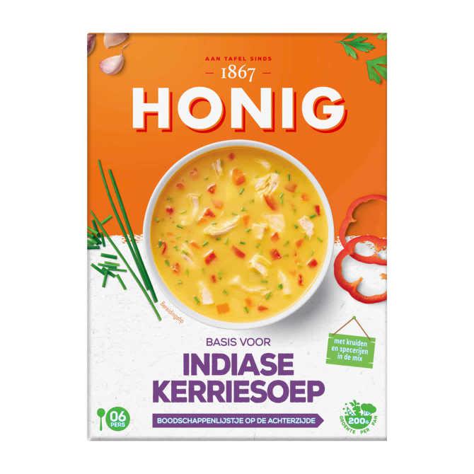 Honig Indiase kerriesoep