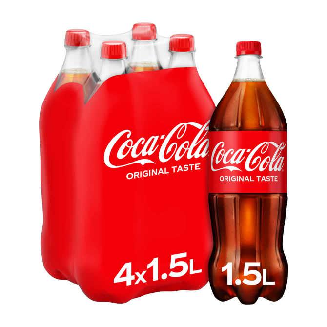 Coca-cola Original taste 4 x 1,5 L