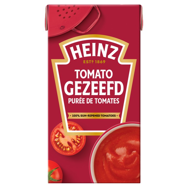 Heinz Tomaten Gezeefd Bio 520g