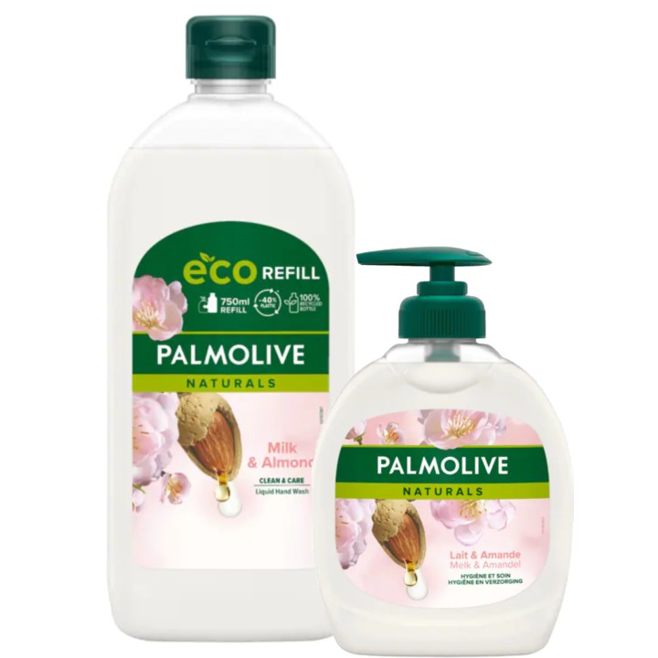 Palmolive Melk &amp;amp; Amandel Handzeep met Navul