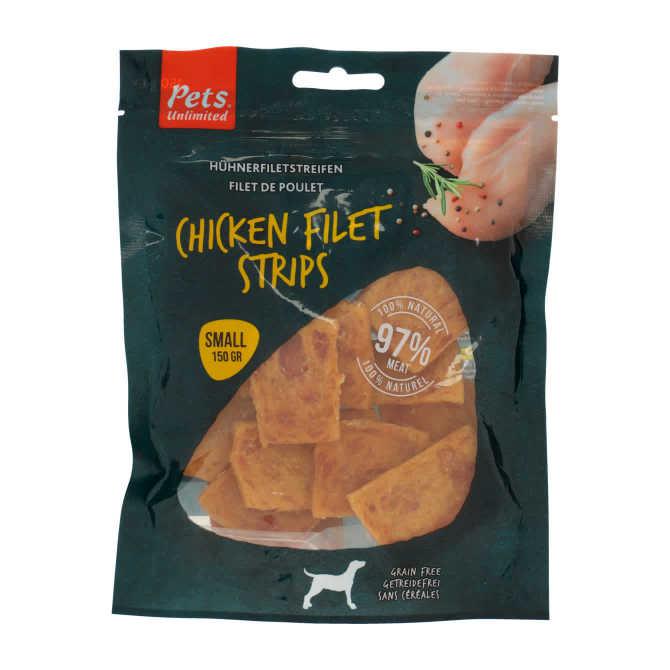 Pet&#039;S Unlimited Chicken filet strips small