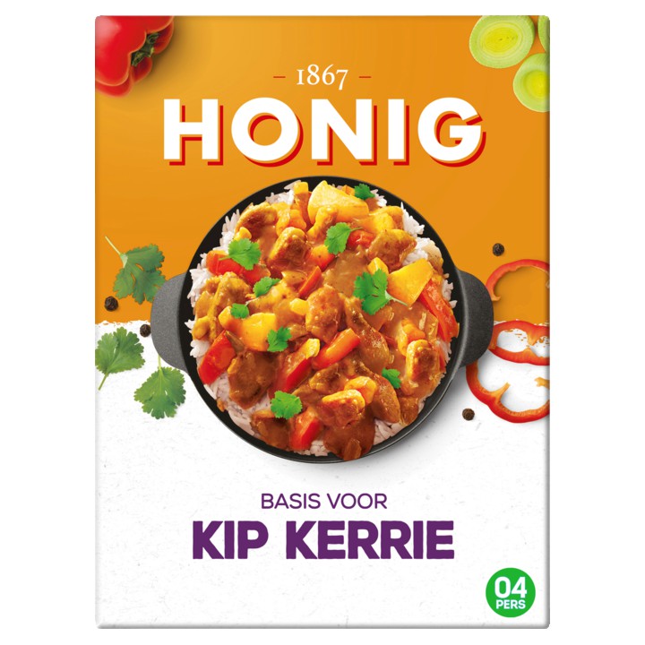 Honig Maaltijdmix voor Kip Kerrie 59g