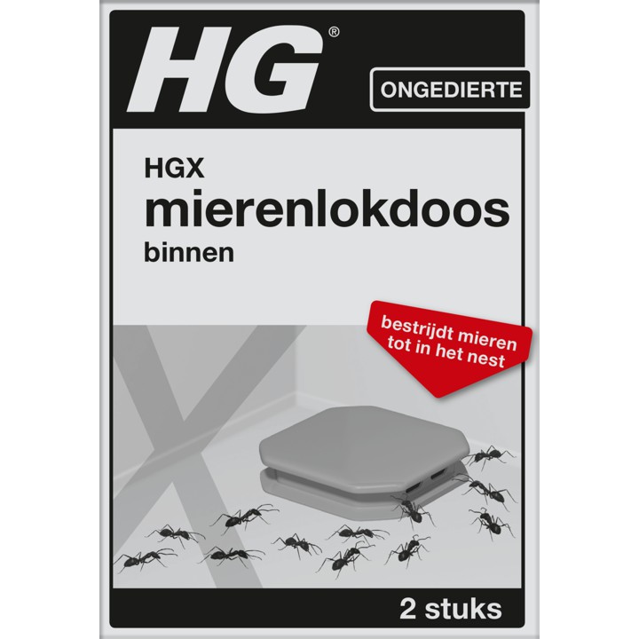 HG X Lokdoos Tegen Mieren voor Binnen 2 Stuks