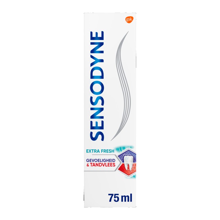 Sensodyne Gevoeligheid & Tandvlees Extra Fresh tandpasta voor gevoelige tanden 75ml | Nederland Life Sensodyne Gevoeligheid & Tandvlees Extra Fresh tandpasta voor gevoelige tanden 75ml