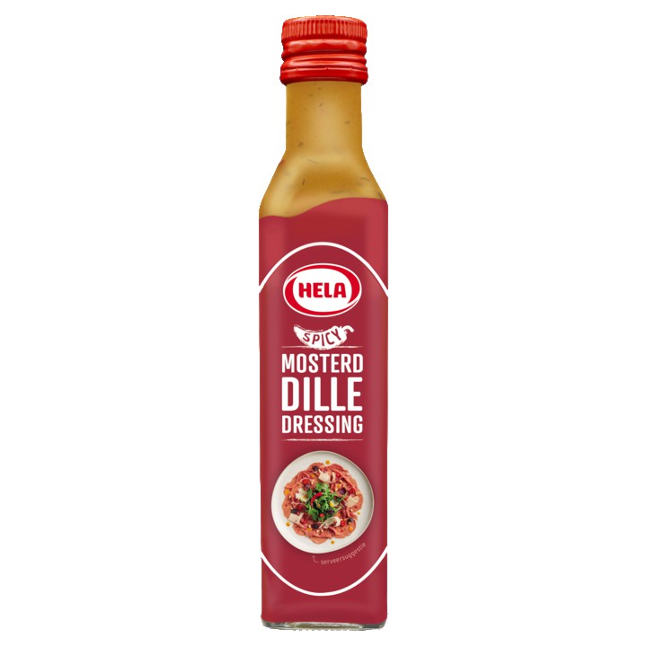 Hela Spicy Mosterd-Dille Dressing 250ml