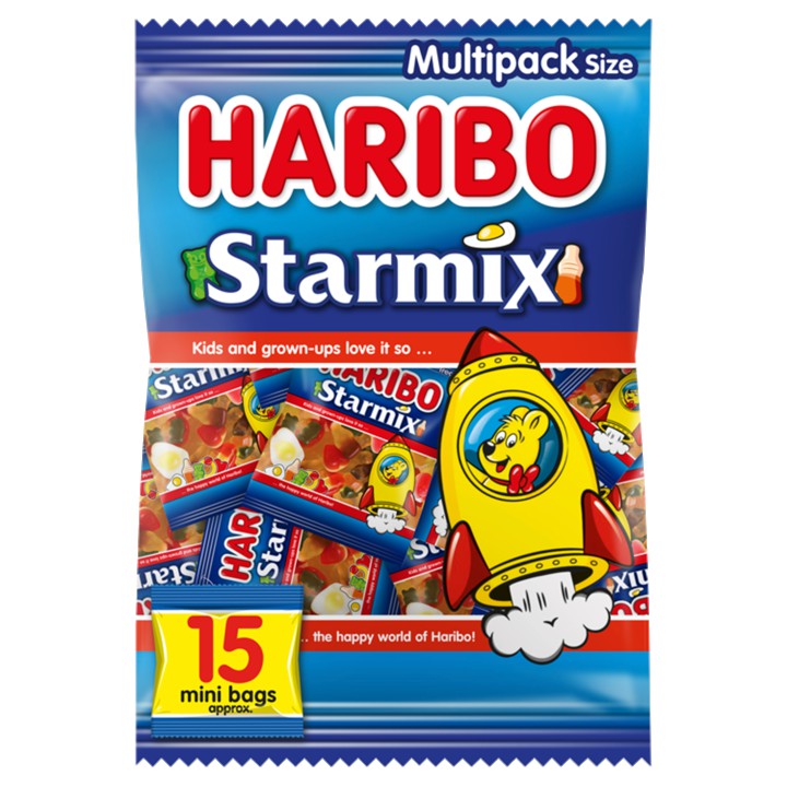 Haribo Starmix Uitdeelzakjes 375g