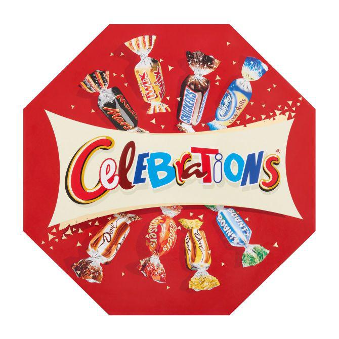 Celebrations uitdeelchocolade