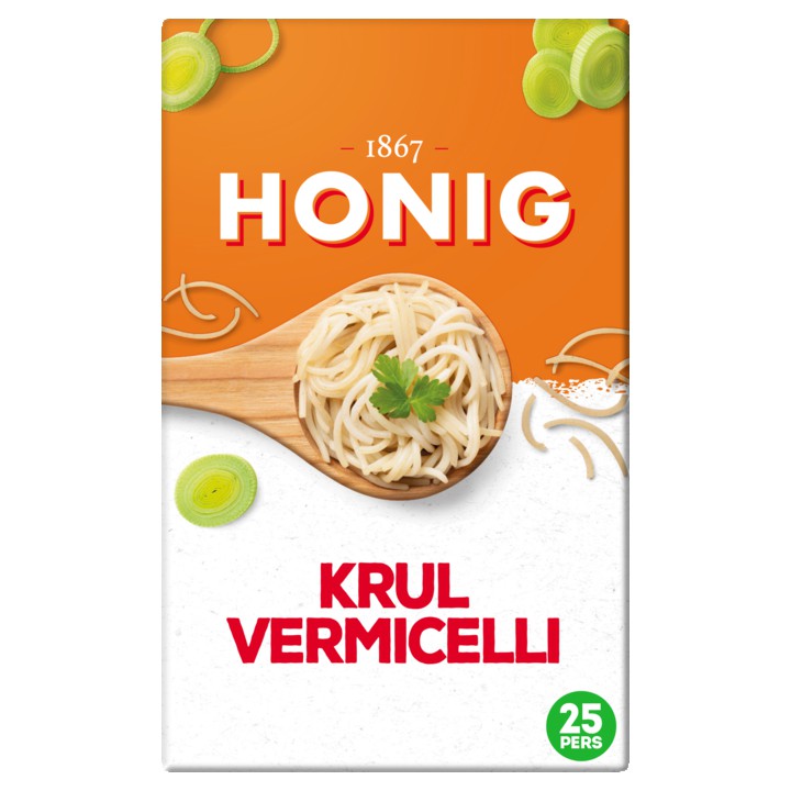 Honig Krul Vermicelli Middel 250g