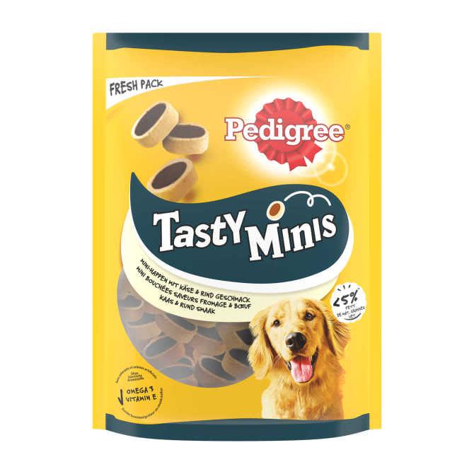 Pedigree Tasty minis cheesy bites met kaas en rund