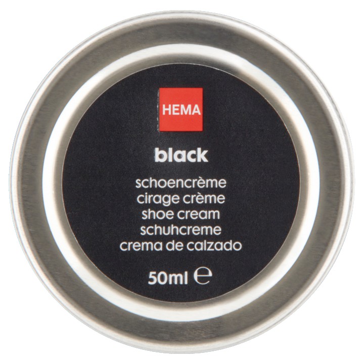 HEMA Schoencr&amp;egrave;me Zwart 50ml