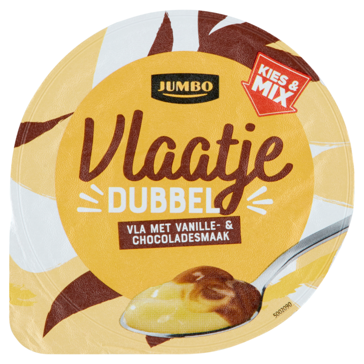 Jumbo Vlaatje met Vanille- &amp;amp; Chocoladesmaak 200g