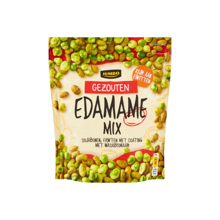 Jumbo Gezouten Edamame Mix 150g