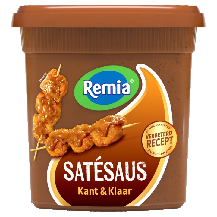 Remia Sat&amp;eacute;saus kant en klaar  850gr