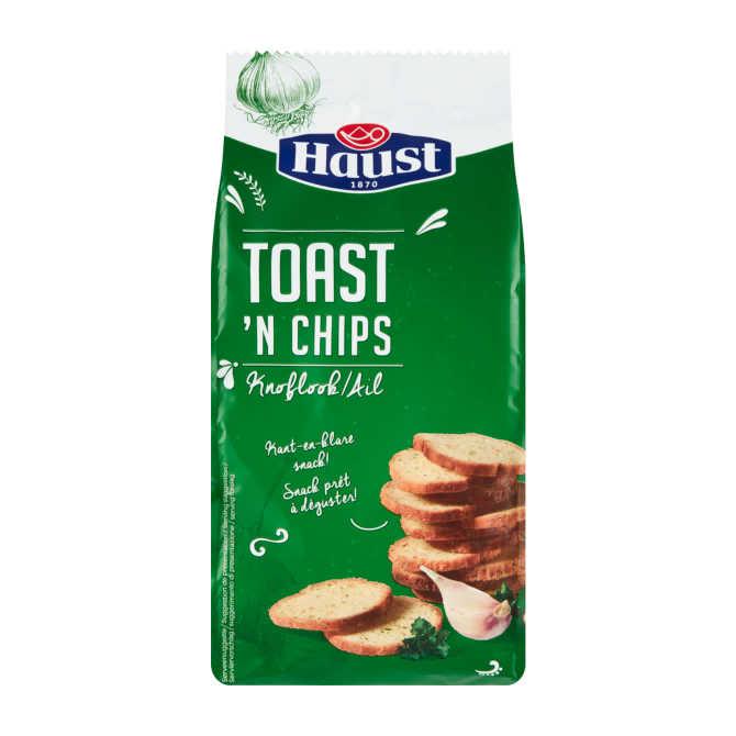 Haust Toast chips knoflook | Nederland Life Haust Toast chips knoflook