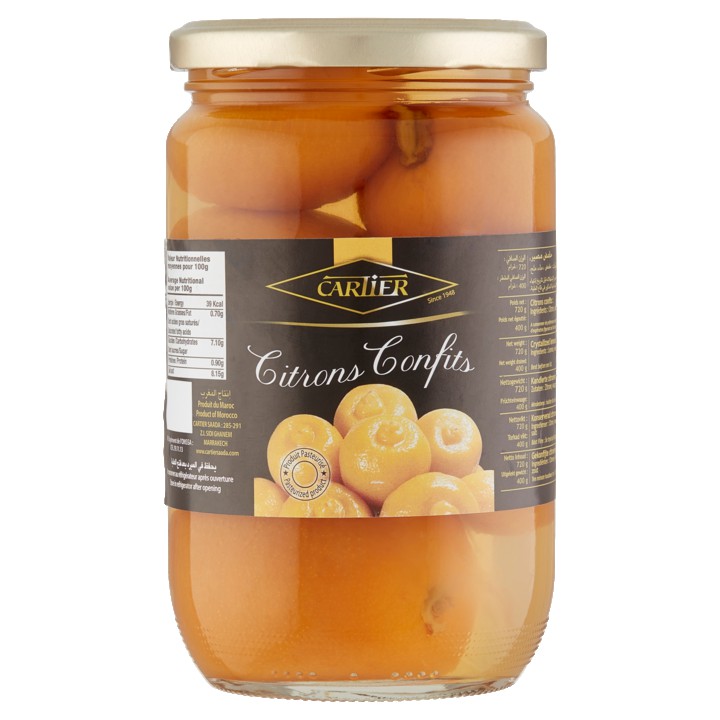 Cartier Citrons Confits 720g