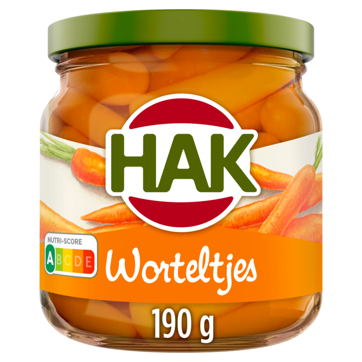 Hak Worteltjes 190g