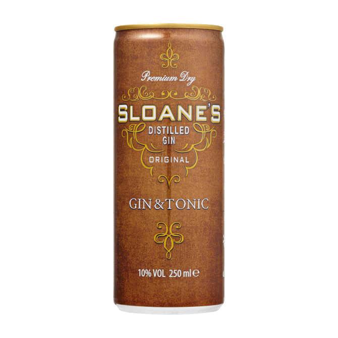 Sloane&#039;s Gin &amp; tonic blik