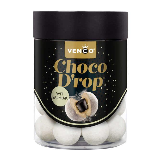 Venco Choco drop wit salmiak