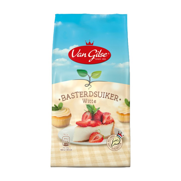 Van Gilse Witte Basterdsuiker 600g