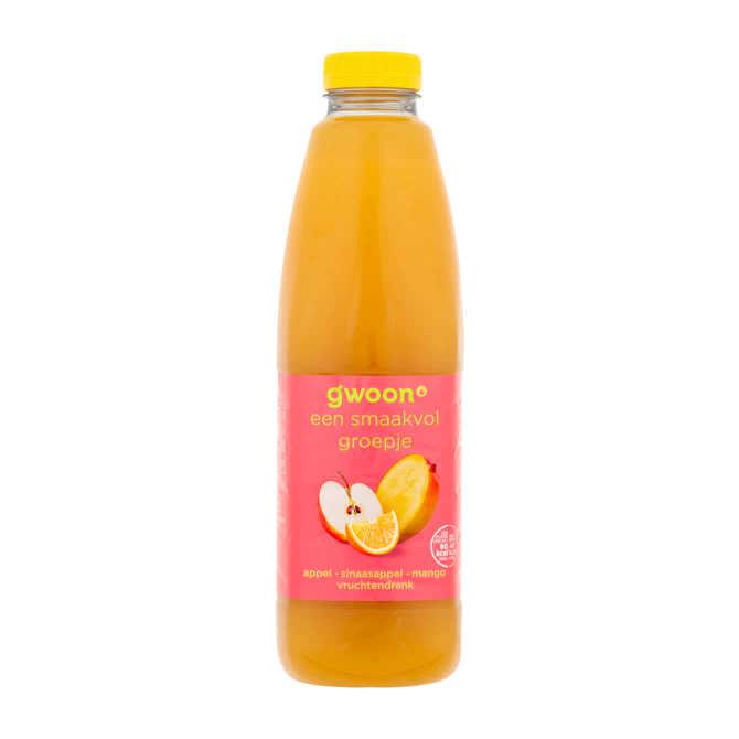 g&#039;woon Appel/sinaasappel mango vruchtendrank