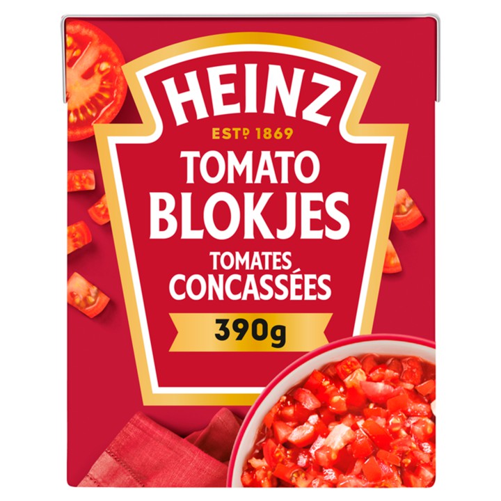 Heinz Tomaten Blokjes 390g