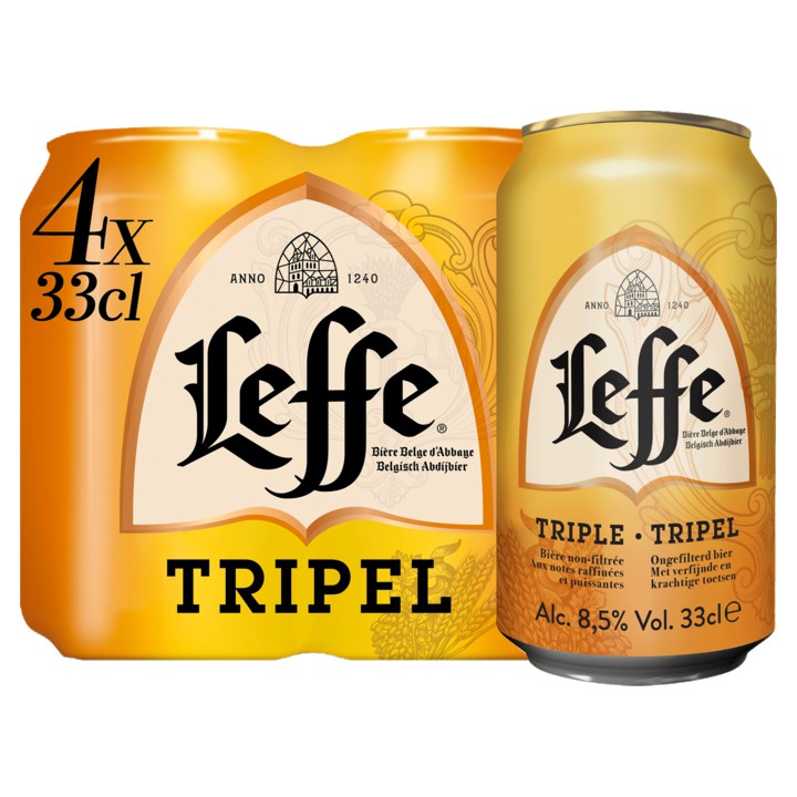 Leffe - Tripel - Blik 4 x 330ML