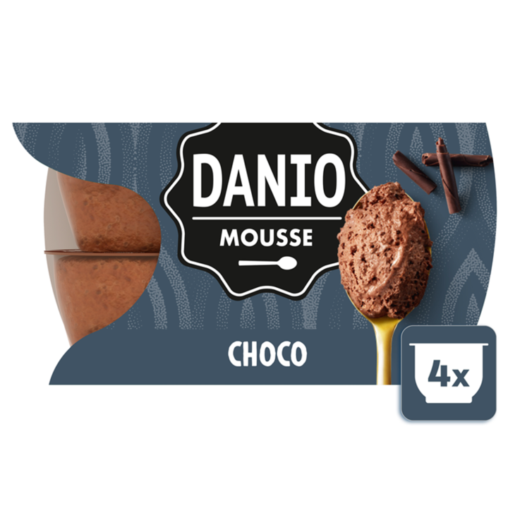 Danio Mousse Choco 4 x 60g