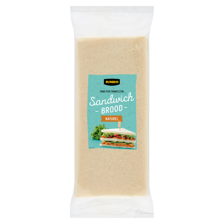 Jumbo Sandwich Brood Naturel 250g