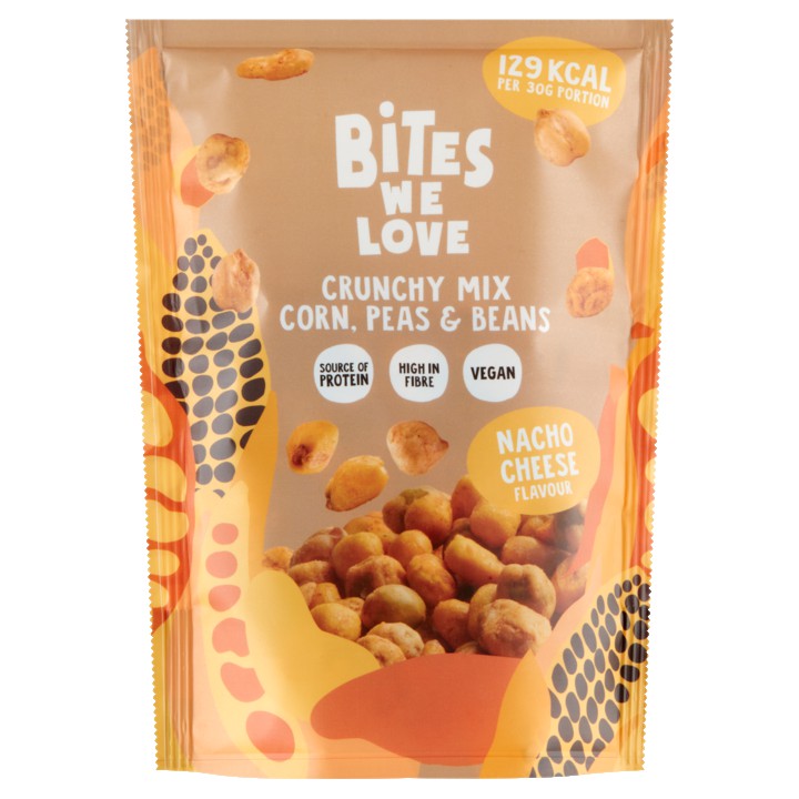 BitesWeLove Hartige Snack Crunchy Mix Smokey Nacho Cheese 100g