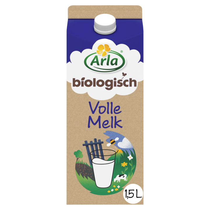 Arla Biologische Volle Melk 1, 5L