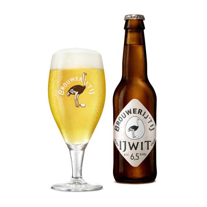 Brouwerij &#039;t IJ IJwit Witbier fles 6,5%