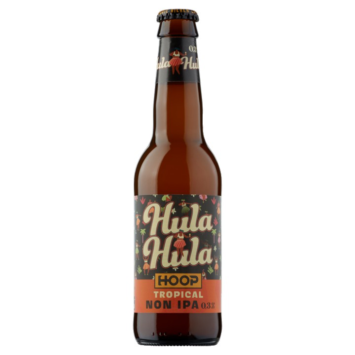 Hula Hula Hoop - Tropical IPA - Alcoholvrij 0,3%  - Fles - 330ML