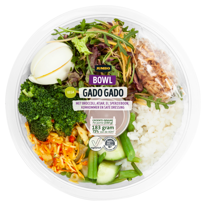 Jumbo Bowl Gado Gado 330g