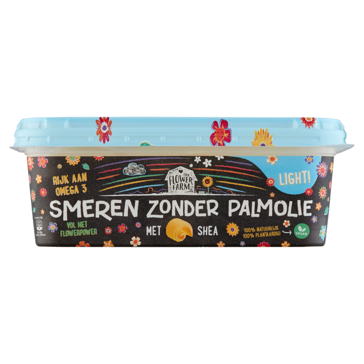 The Flower Farm Smeren Zonder Palmolie Light 375g