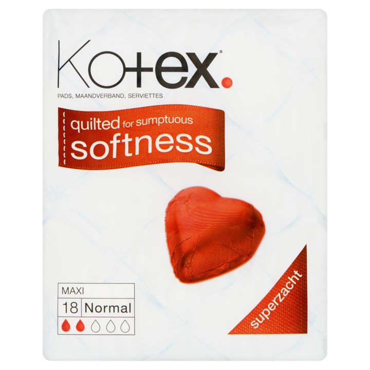 Kotex&amp;reg; Maxi Maandverband Normal 18 Stuks